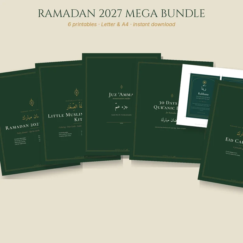 Ramadan 2027 Mega Bundle contents